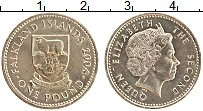 Продать Монеты Фолклендские острова 1 фунт 2004 Медь