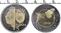 Продать Монеты Бонайре 5 долларов 2012 Биметалл