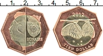 Продать Монеты Бонайре 10 долларов 2012 Биметалл