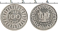 Продать Монеты Суринам 100 центов 1989 Медно-никель
