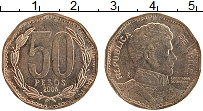 Продать Монеты Чили 50 песо 2008 Бронза
