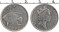 Продать Монеты Бермудские острова 5 центов 1994 Медно-никель