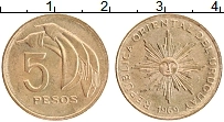 Продать Монеты Уругвай 5 песо 1969 