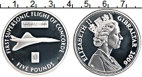 Продать Монеты Гибралтар 5 фунтов 2006 Серебро