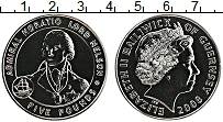 Продать Монеты Гернси 5 фунтов 2008 Медно-никель