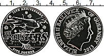 Продать Монеты Гернси 5 фунтов 2013 Медно-никель