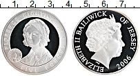 Продать Монеты Остров Джерси 5 фунтов 2006 Серебро