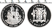 Продать Монеты Ямайка 10 долларов 1992 Серебро