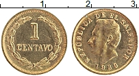 Продать Монеты Сальвадор 1 сентаво 1989 сталь с медным покрытием