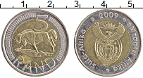 Продать Монеты ЮАР 5 ранд 2009 Биметалл