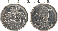 Продать Монеты Свазиленд 50 центов 1979 Медно-никель