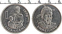 Продать Монеты Свазиленд 1 лилангени 1979 Медно-никель