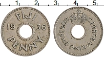 Продать Монеты Фиджи 1 пенни 1934 Медно-никель