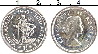 Продать Монеты ЮАР 1 шиллинг 1960 Серебро