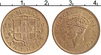 Продать Монеты Ямайка 1 фартинг 1945 Латунь