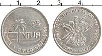 Продать Монеты Куба 25 сентаво 1989 Сталь