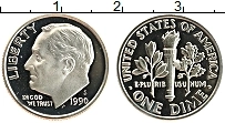 Продать Монеты США 1 дайм 1989 Серебро