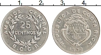 Продать Монеты Коста-Рика 25 сентим 1972 Медно-никель