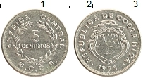 Продать Монеты Коста-Рика 5 сентим 1973 Медно-никель