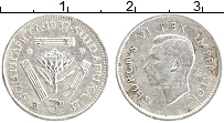 Продать Монеты ЮАР 3 пенса 1937 Серебро
