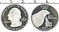 Продать Монеты США 1/4 доллара 2007 Серебро