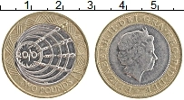 Продать Монеты Великобритания 2 фунта 2001 Биметалл
