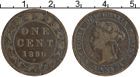 Продать Монеты Канада 1 цент 1890 Медь