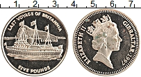 Продать Монеты Гибралтар 5 фунтов 1997 Медно-никель