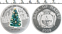 Продать Монеты Науру 10 долларов 2008 Серебро