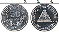 Продать Монеты Никарагуа 50 сентаво 1997 Сталь покрытая никелем