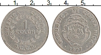 Продать Монеты Коста-Рика 1 колон 1977 Медно-никель