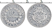 Продать Монеты Коста-Рика 10 сентим 1982 Алюминий