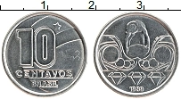 Продать Монеты Бразилия 10 сентаво 1989 Медно-никель