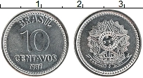 Продать Монеты Бразилия 10 сентаво 1987 Медно-никель