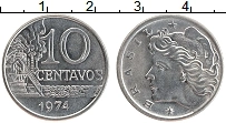 Продать Монеты Бразилия 10 сентаво 1978 Медно-никель