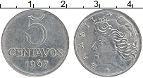 Продать Монеты Бразилия 5 сентаво 1967 Медно-никель