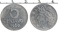 Продать Монеты Бразилия 5 сентаво 1969 Медно-никель