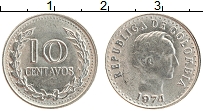 Продать Монеты Колумбия 10 сентаво 1974 Медно-никель