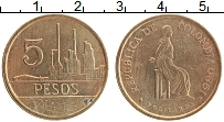 Продать Монеты Колумбия 5 песо 1980 Латунь