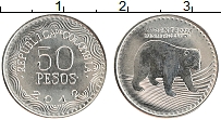 Продать Монеты Колумбия 50 песо 2012 Медно-никель