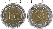 Продать Монеты Венгрия 100 форинтов 2002 Биметалл