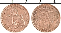 Продать Монеты Бельгия 2 сентима 1911 Медь