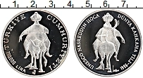 Продать Монеты Турция 750000 лир 1996 Серебро