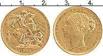 Продать Монеты Австралия 1 соверен 1882 Золото
