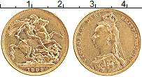 Продать Монеты Австралия 1 соверен 1893 Золото