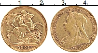 Продать Монеты Австралия 1 соверен 1901 Золото