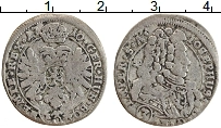 Продать Монеты Чехия 3 крейцера 1710 Серебро
