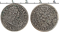 Продать Монеты Австрия 3 крейцера 1706 Серебро