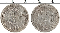 Продать Монеты Зальцбург 4 крейцера 1725 Серебро