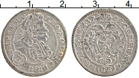 Продать Монеты Чехия 3 крейцера 1705 Серебро
